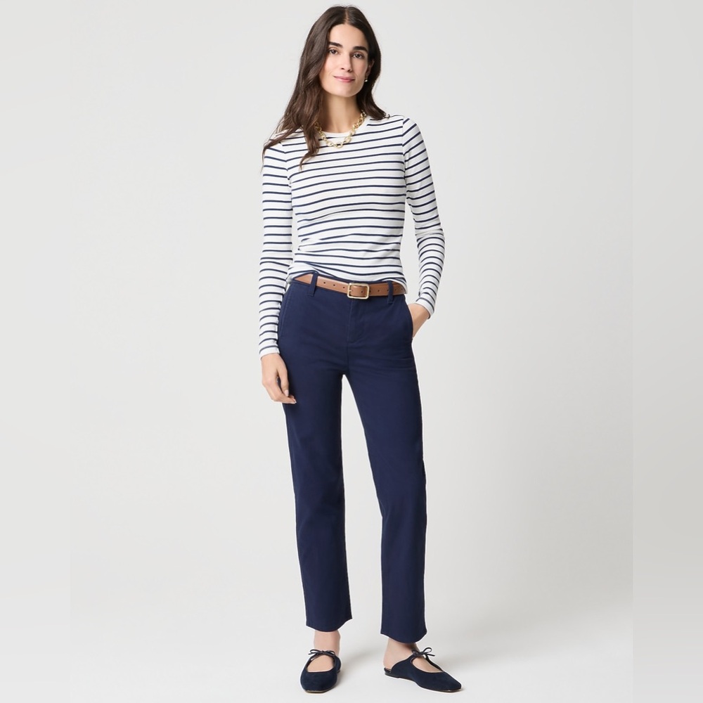 NWT J.Crew Everyday Chino Pant in Navy